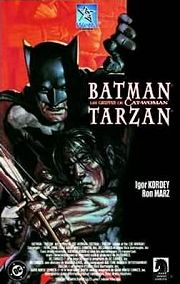 BD Batman/Tarzan - Les griffes de Cat-Woman