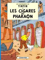 BD Tintin (Les aventures de) - Les cigares du pharaon