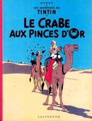 BD Tintin (Les aventures de) - Le crabe aux pinces d'Or