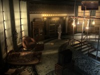 L’atelier de Lorenzo, l’architecte de la tour, et un personnage intriguant.