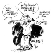 Cliquez pour voir un dessin de Fabcaro réalisé spécialement à l’occasion des 10 ans de bdtheque !