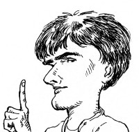 Caricature de Vincent Henry, par Jose Roosevelt