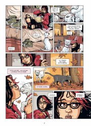 Cliquer pour voir une planche de Une bien belle nuance de rouge