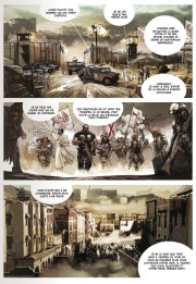 Cliquer pour voir une planche de Chaos Team