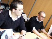 Vincent Brugeas et Ronan Toulhoat (photo : http://talent.paperblog.fr)