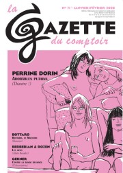 Adorâbles putains en couverture de la Gazette du Comptoir des Indés
