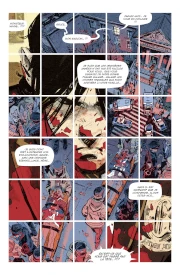 Une planche de la série Arkham – une histoire de Bruce Wayne