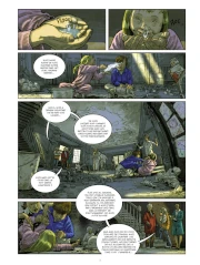 Une planche de la série Car l'enfer est ici (Le Pouvoir des innocents - cycle 2)