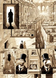 Une planche de la série The Casebook of Stamford Hawksmoor