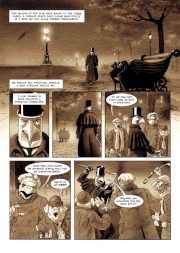 Une planche de la série The Casebook of Stamford Hawksmoor