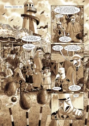 Une planche de la série The Casebook of Stamford Hawksmoor