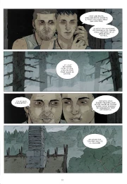 Une planche de la série Mémoires de Gris