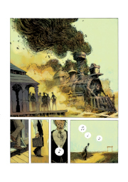 Une planche de la série Le Procès des affamés