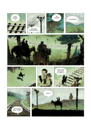 Une planche de la série Le Procès des affamés