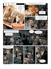 Une planche de la série Les Frères Rubinstein