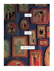 Une planche de la série Minuit passé