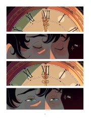 Une planche de la série Minuit passé