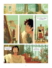 Une planche de la série Minuit passé