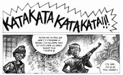 Mobutu dans l'espace avec Eddy Vaccaro éditions Futuropolis