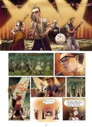 Une planche de Burlesque Girrl ©François Amoretti