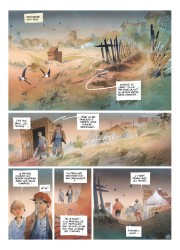 Une planche de Poulbots