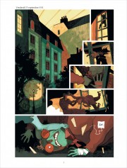 Une planche de La Colère de Fantômas, tome 3