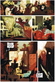 Une planche de La Colère de Fantômas, tome 1
