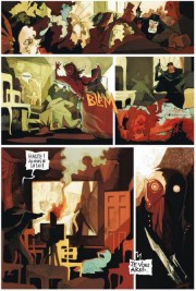 Une planche de La Colère de Fantômas, tome 1