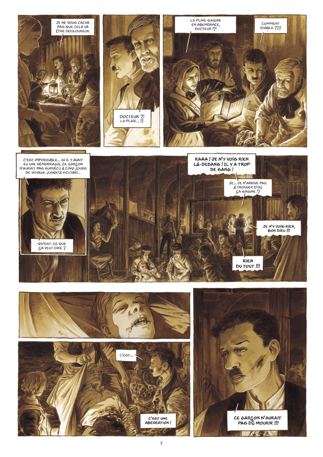 Une planche de Holmes