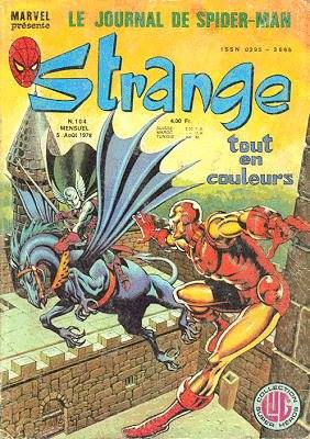 Une couverture de Strange