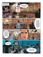 Une planche de Bob Morane Renaissance