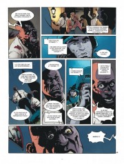 Une planche de Bob Morane Renaissance