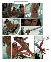 Une planche de Amazonia