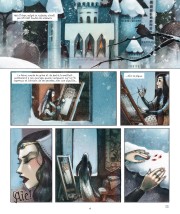 Une planche de Blanche neige (Delcourt)