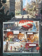 Une planche de La Famille Fantastique - Tome 1