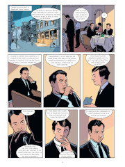 Une planche de la série Les Beatles à Paris