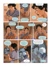 Une planche de la série Aux soirs de grande ardeur