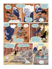 Une planche de la série Aux soirs de grande ardeur