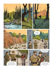 Une planche de la série Aux soirs de grande ardeur