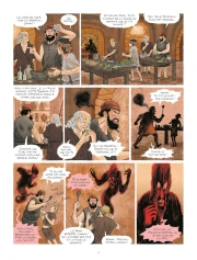 Une planche de la série Aux soirs de grande ardeur