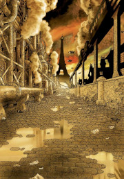 Une planche de la série Grandville