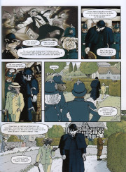 Une planche de la série Grandville