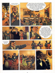 Une planche de la série Lenny Valentino