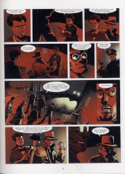 Une planche de la série Lenny Valentino