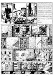 Une planche de la série Les Aventures de Luther Arkwright