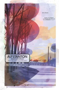 Une planche de la série Downlands