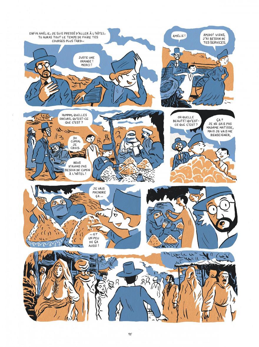 Tanger sous la pluie, Fabien Grolleau et Abdel de Bruxelles 130038-planche-bd-tanger-sous-la-pluie