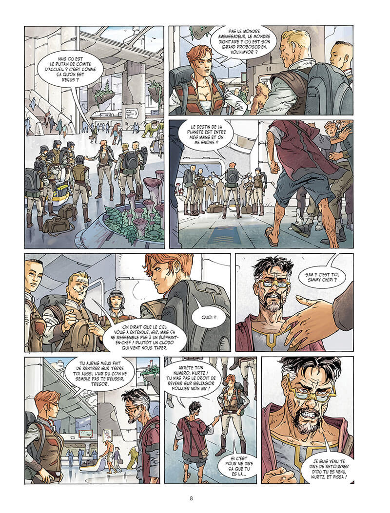 Les Enfants de Belzagor - BD, avis, informations, images, albums - BDTheque.com