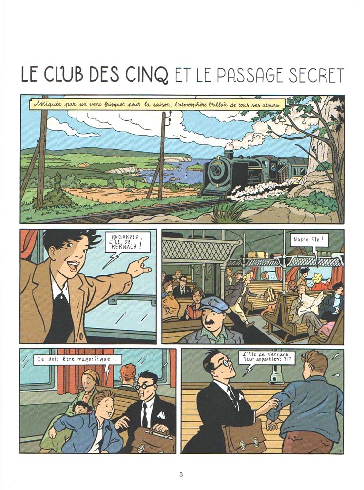 Le Club des cinq T1 : et le trésor de l'île (0), bd chez Hachette de  Nataël, Béja