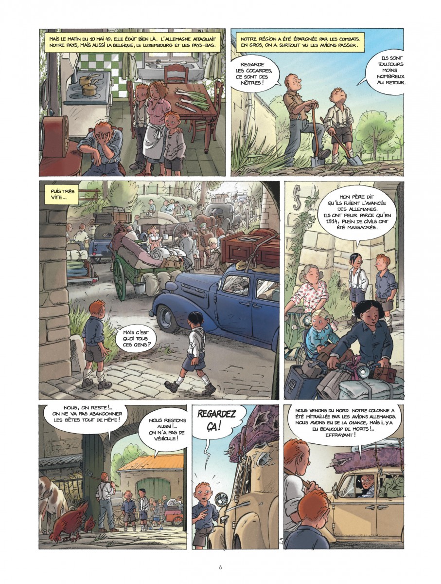 Les Enfants de la Résistance - BD, avis, informations, images, albums 